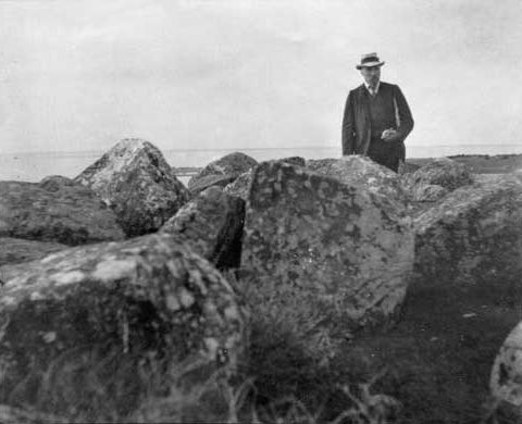Н.К. Рерих на озере Пирос. 1900-е гг.